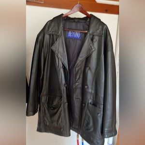 Beyond Vintage Leather Coat